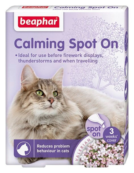 Beaphar Calming Spot on - 3 pipettes - Cat Care Treatment