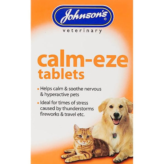 Johnson's Calm Eze - 36 Tablets - Cat & Dog Care Treatment