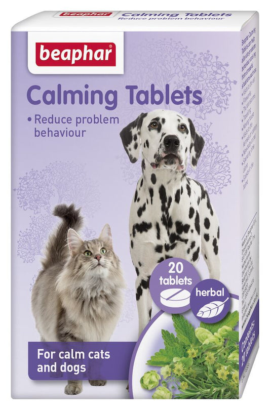 Beaphar Calming - 20 Tablets - Cat & Dog Care Treatment