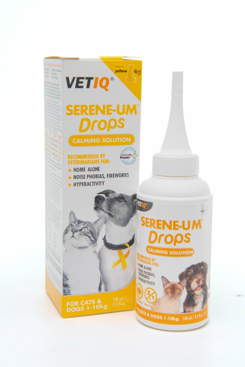 Vetiq Serene - UM 100ml Drops - Cat & Dog Care Treatment