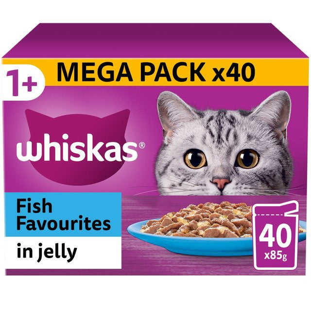 whiskas fish selection in jelly