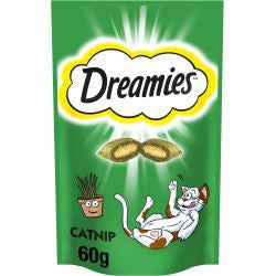 Dreamies 8 x 60g Biscuits with Catnip - Cat Treats