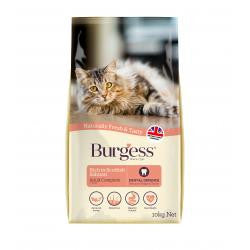 Burgess Cat 10Kg - Scottish Salmon - Adult Dry Cat Food