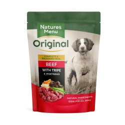 Natures Menu 300g Original Beef with Tripe & Vegetables - Wet Dog Food