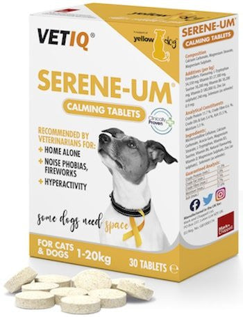 Vetiq Serene-UM Calming - 30 Tablets - Dog Care Treatment