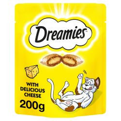 Dreamies 6 x 200g Biscuits with Cheese Mega Pack - Wet Cat Food