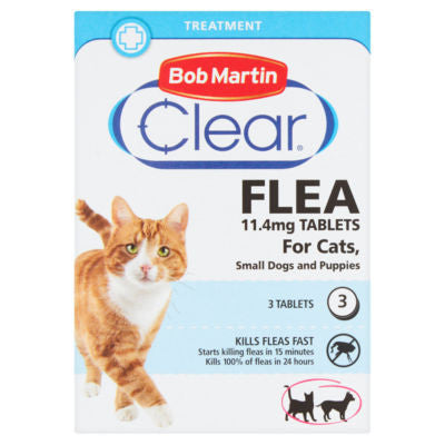Bob Martin Flea & Tick  - 3 Tablets - Cat Care Treatment