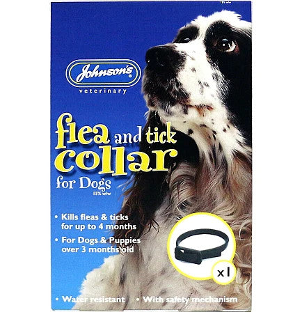 Johnson's  Flea & Tick Collar - Dog Care Treatment