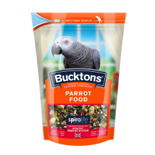 Bucktons Parrot food with Spirulina 1.5kg - Caged Bird Food