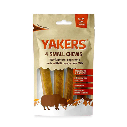 Yakers Small 4 Pack - Dog Chews