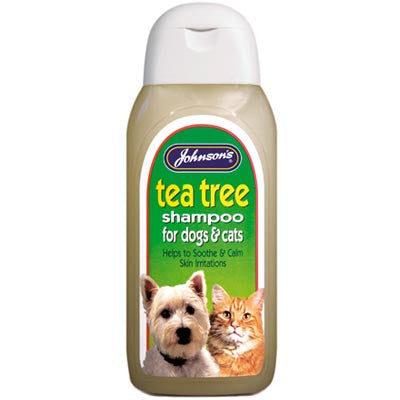 Johnson's 400ml Tea Tree - Cat & Dog Shampoo