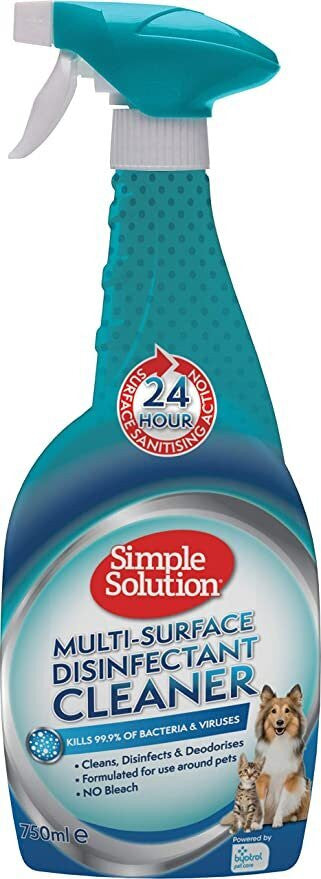 Simple Solution 750ml  Multi Surface Disinfectant Cleaner