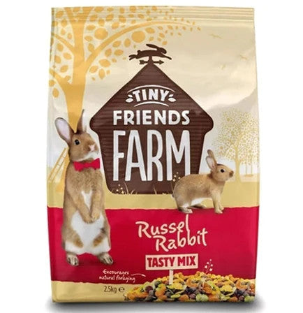 Supreme 2.5kg Tiny Friends Farm Russel Tasty Mix - Rabbit Food